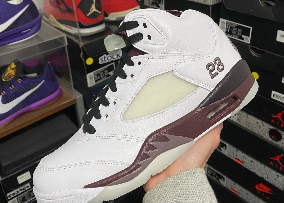 Air Jordan 5 Gets Premium Makeover With A Ma Maniere’s 