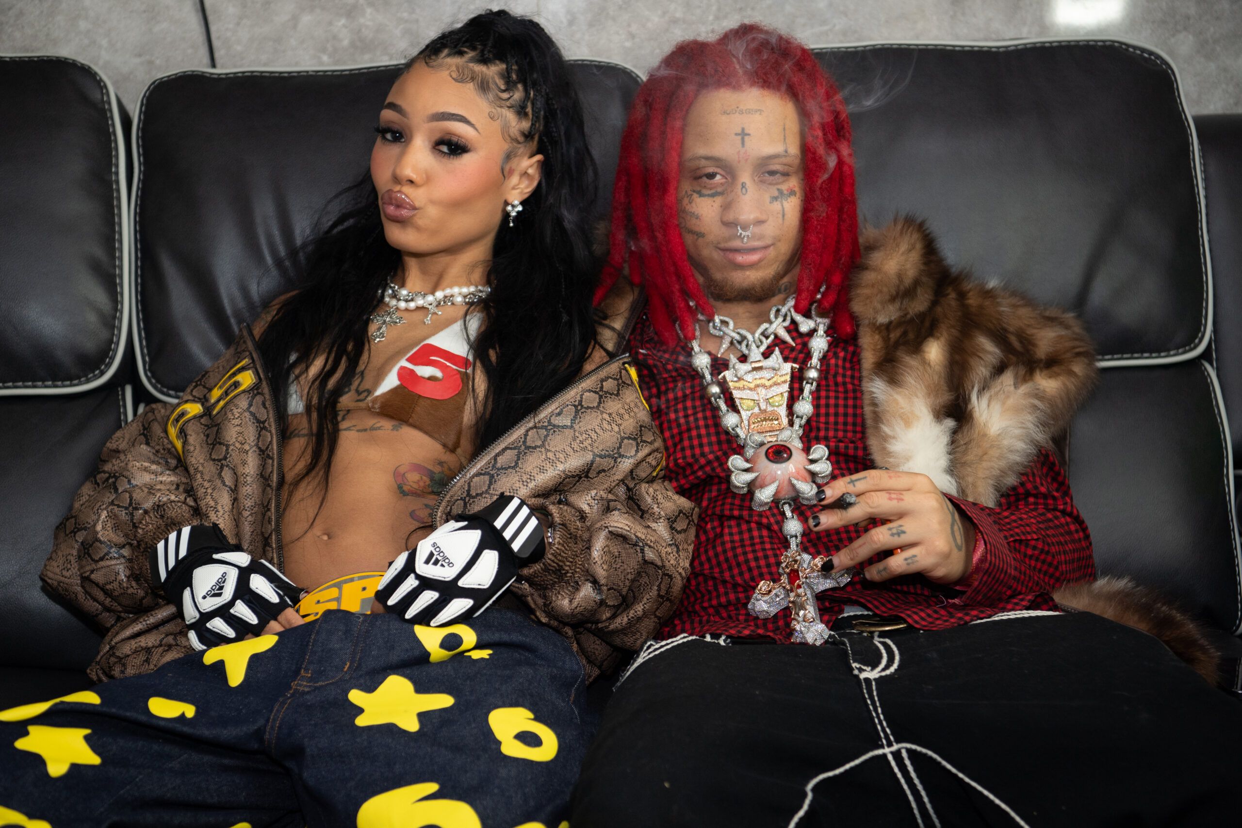 Woman Exposes Coi Leray For Allegedly Putting A Spy Camera In Trippie
