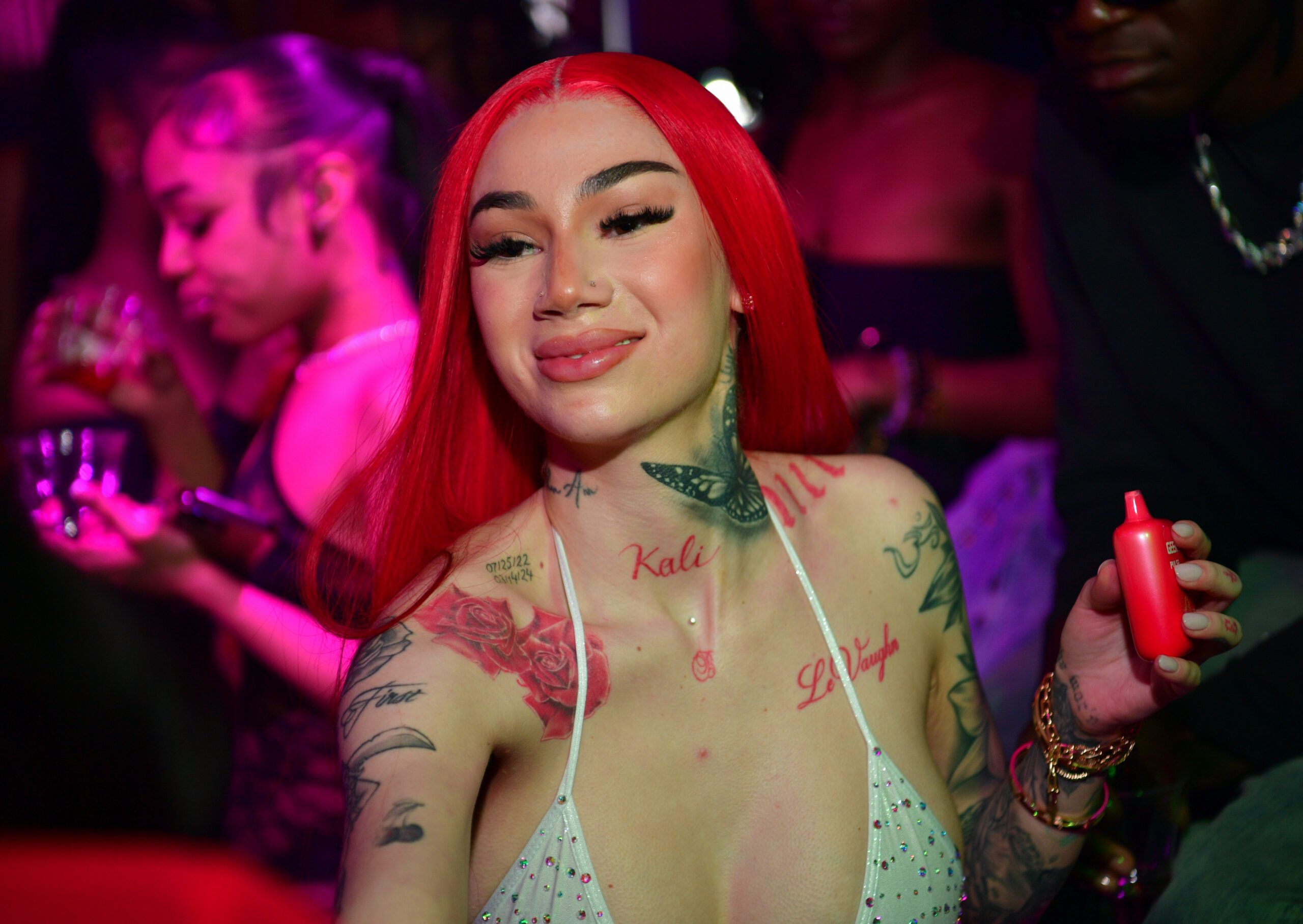 Bhad Bhabie Seemingly Back With Le Vaughn After Tearful Rant