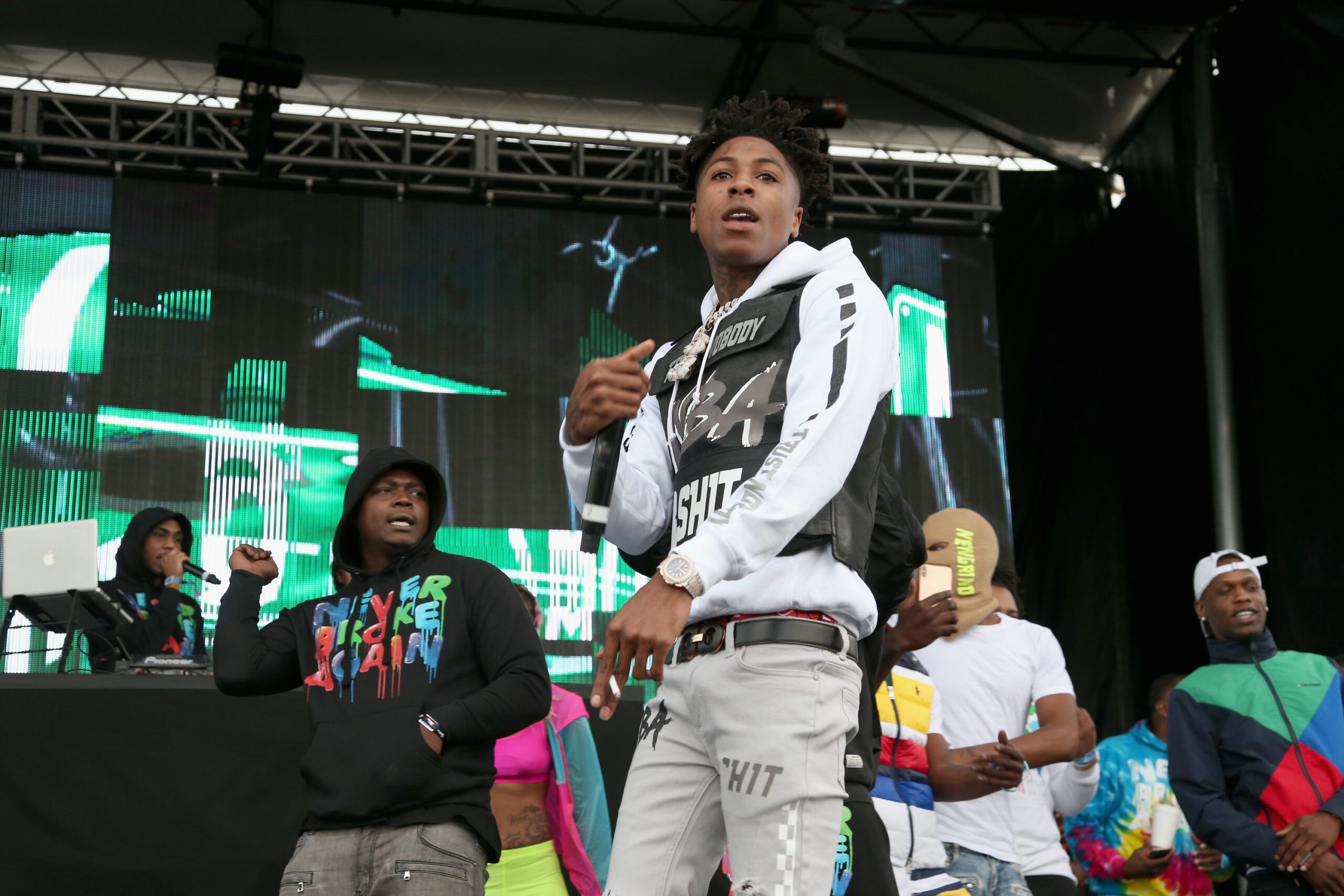 NBA YoungBoy Receives Key To Atlanta In The Middle Of His Show