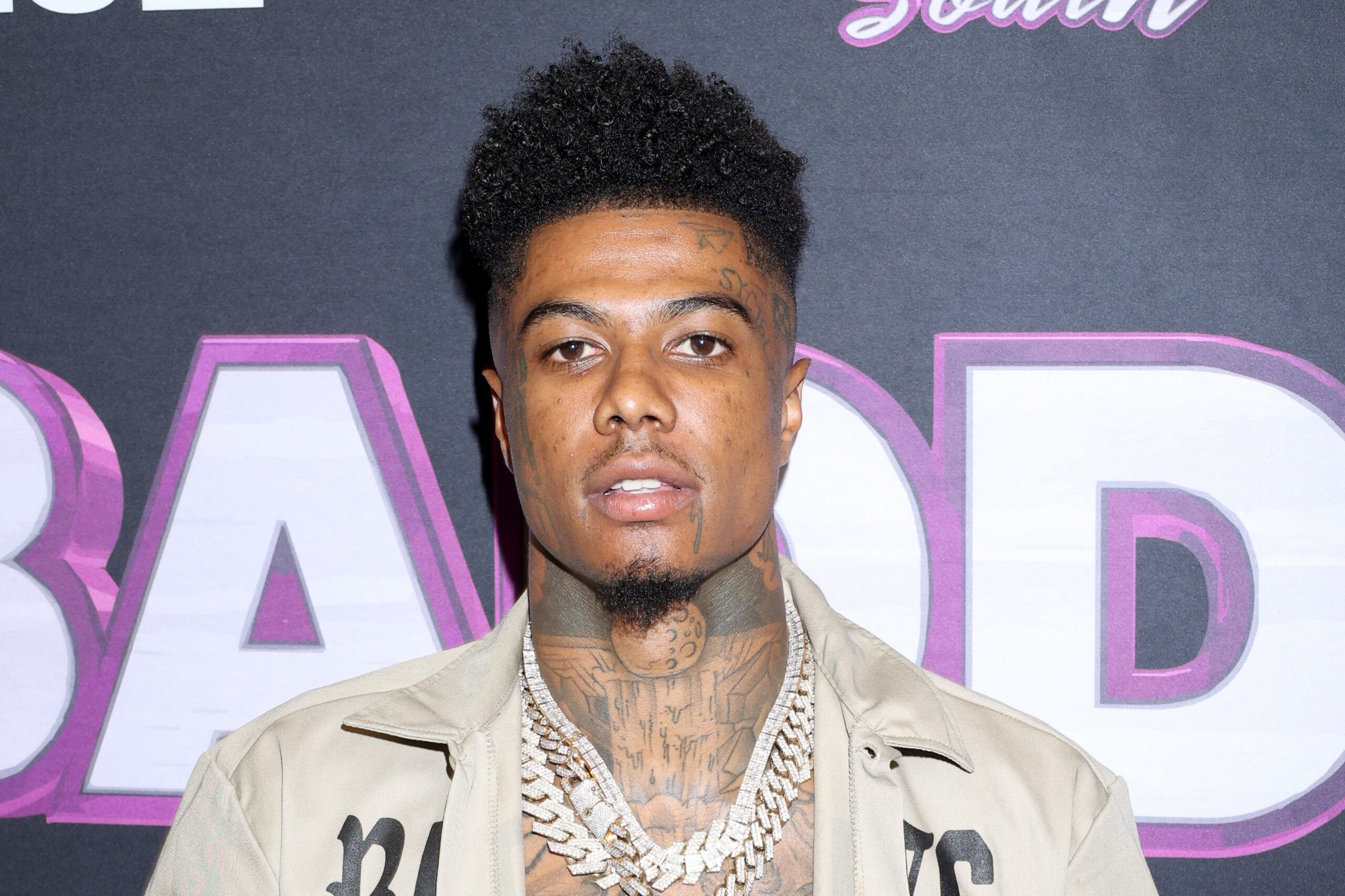 Blueface Cozies Up To Hazel-E After Chrisean Rock & Jaidyn Alexis Disses