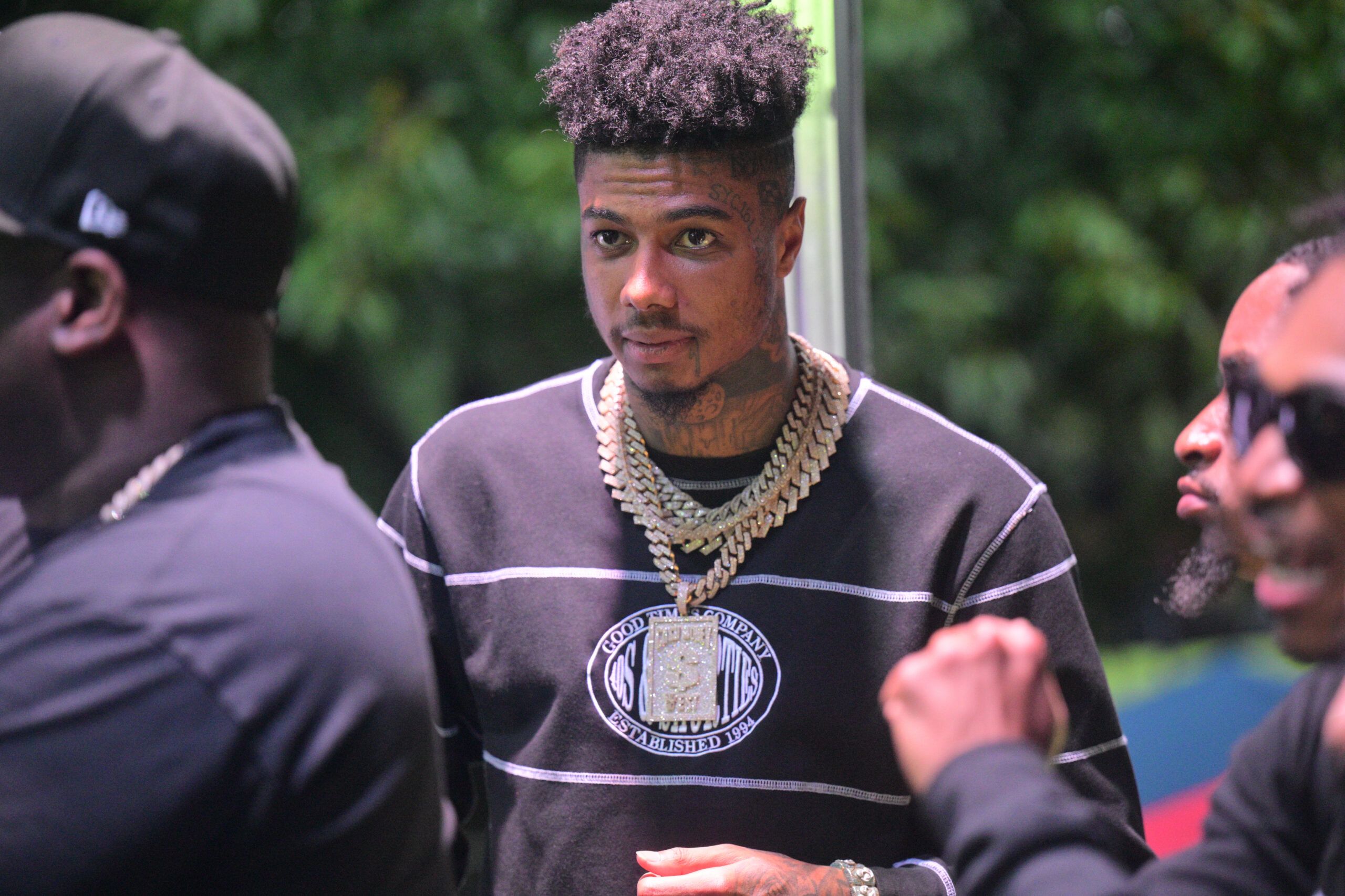 Blueface Reveals What Would Make Him Remove His Face Tattoos