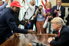 President Trump Hosts Kanye West And Former Football Player Jim Brown At The White House