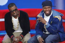 BET 106 &amp; Park with Kanye West And 50 Cent