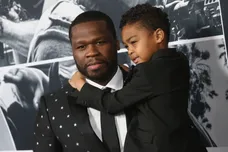 50 Cent Travels With Youngest Son, Sire Jackson