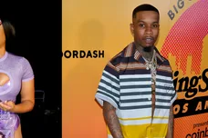 Collage of Megan Thee Stallion &amp; Tory Lanez