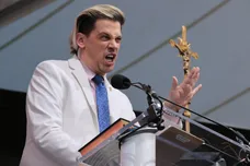 Conservative Catholic Group St. Michael's Media Holds Prayer Rally In Baltimore