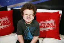 Keenan Cahill Visits Young Hollywood Studio