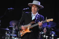 US legend Bob Dylan performs on stage du