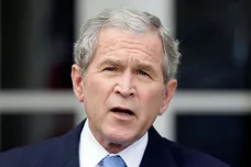 President Bush Makes Statement In Rose Garden Day After Obama Elected