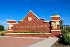 University of Idaho entry sign