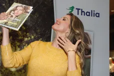 Gisele Bundchen Visits Thalia Book Store In Hamburg