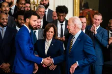 US President Joe Biden Golden State Warriors