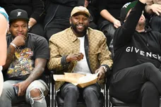 Celebrities At The Los Angeles Clippers Game
