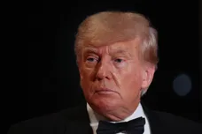 Donald Trump Addresses The Press On New Years Eve At Mar-A-Lago Mansion