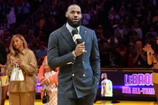 Celebrities At The Los Angeles Lakers Game