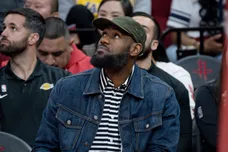 Celebrities Attend Los Angeles Lakers v Houston Rockets