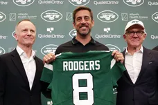 New York Jets Introduce Quarterback Aaron Rodgers