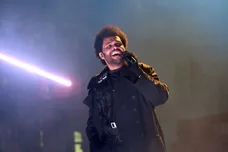 The Weeknd Performs At Mercedes-Benz Stadium