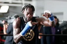 Deontay Wilder Media Workout