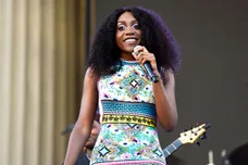 Erykah Badu Performs At The Greek Theatre