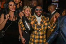 Floyd Mayweather's Private Birthday Party at Restaurant Ours