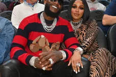 Celebrities Attend Memphis Grizzlies v Atlanta Hawks