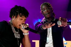 Young Thug Lil Baby iHeartRadio Album Release Party With Lil Baby At The iHeartRadio Theater Los Angeles
