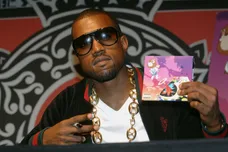Kanye West Celebrates His New CD At Virgin Megastore