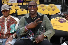 Celebrities At The Los Angeles Lakers Game