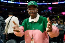 Celebrities At The Los Angeles Lakers Game