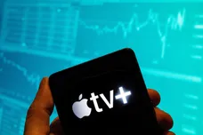 In this photo illustration, the American on-demand Internet