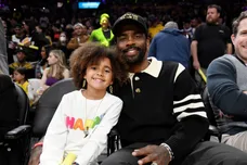 Celebrities At The Los Angeles Lakers Game