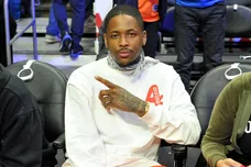 Celebrities At The Los Angeles Clippers Game