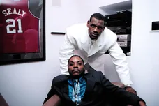 Lebron James Celebrates Being The Number 1 NBA Draft Pick For 2003