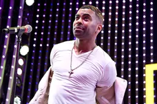 TGT (Tyrese, Ginuwine, Tank) Perform At "5 Towers" Stage At Universal CityWalk