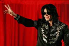 US popstar Michael Jackson addresses a p