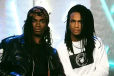 Photo of MILLI VANILLI and Rob PILATUS and Fab MORVAN