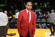 Celebrities At The Los Angeles Lakers Game