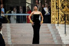 Celebrity Sightings - Paris Fashion Week - Haute Couture Fall/Winter 2023/2024 - Day One