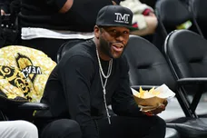 Celebrities At The Los Angeles Clippers Game