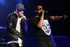 Jay-Z And Eminem Perform And Launch "DJ Hero" - Show