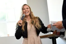 Ronda Rousey Hosts Reebok Women's Luncheon