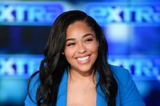 Jordyn Woods Visits "Extra"