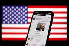 Donald Trump On X Platform Photo Illustrations