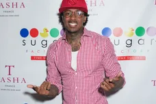 Natti Natasha &amp; Nick Cannon Host Sugar Factory In Times Square