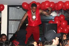 YG Hosts All Red Upscale Birthday Celebration at Melrose Place