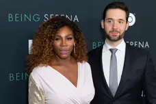 Serena Williams and Alexis Ohanian attend premiere HBO