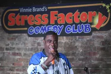 Tracy Morgan Performs At The Stress Factory Comedy Club