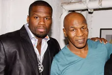 50 Cent &amp; Kanye West Visit Broadway's "Mike Tyson: Undisputed Truth" - July 31, 2012